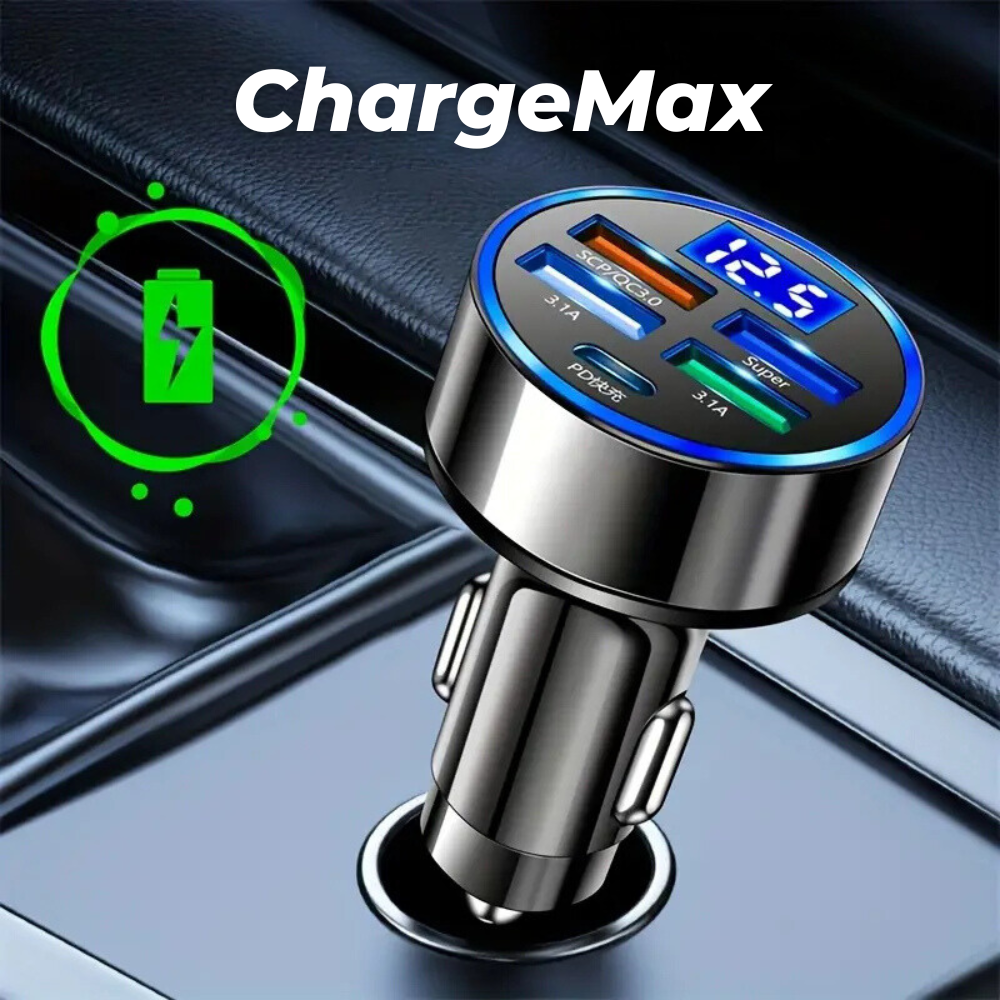 ChargeMax – Ultraschnelles Laden für 5 Geräte gleichzeitig