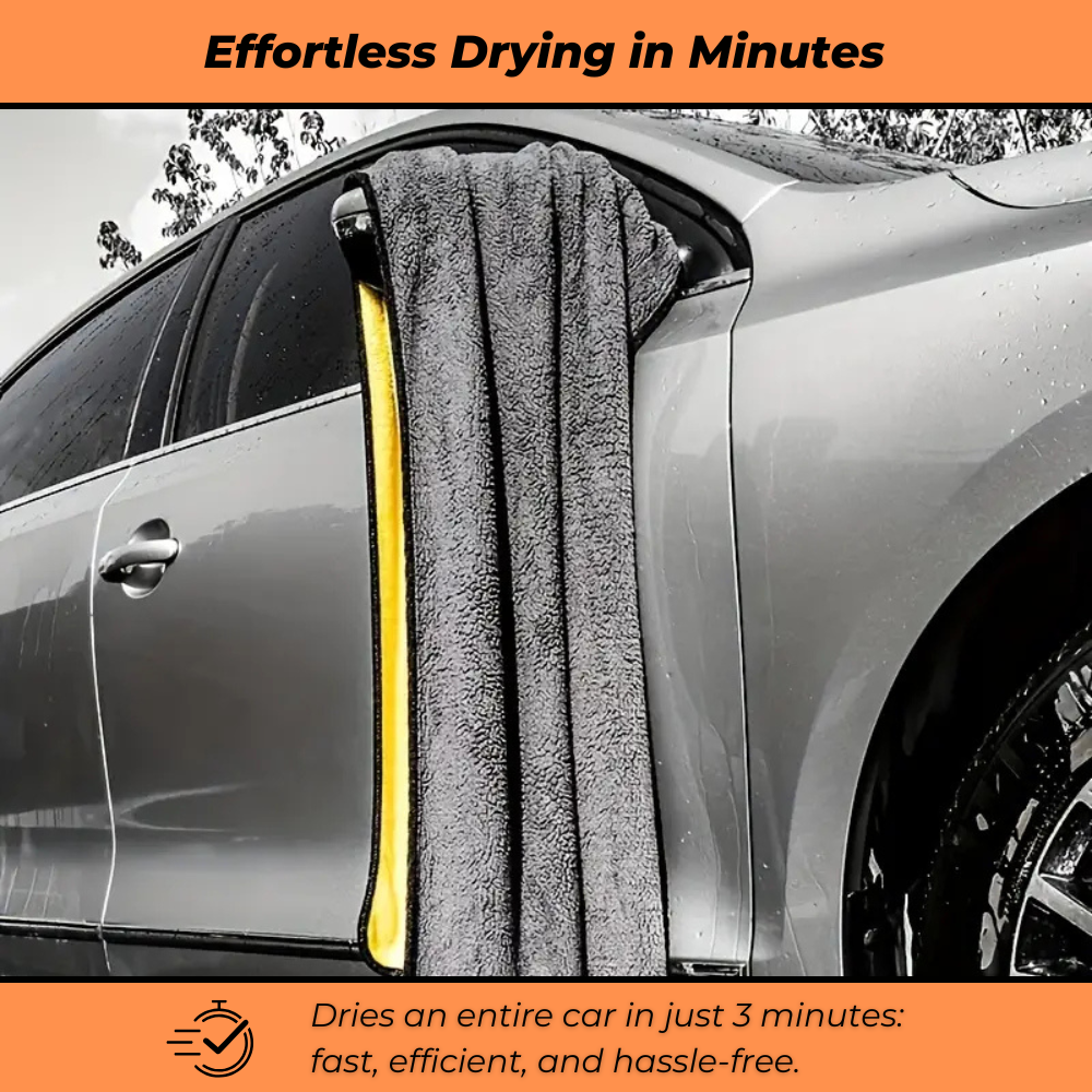 MaxDry - Ultra-soft, super absorbent microfiber for faster car drying