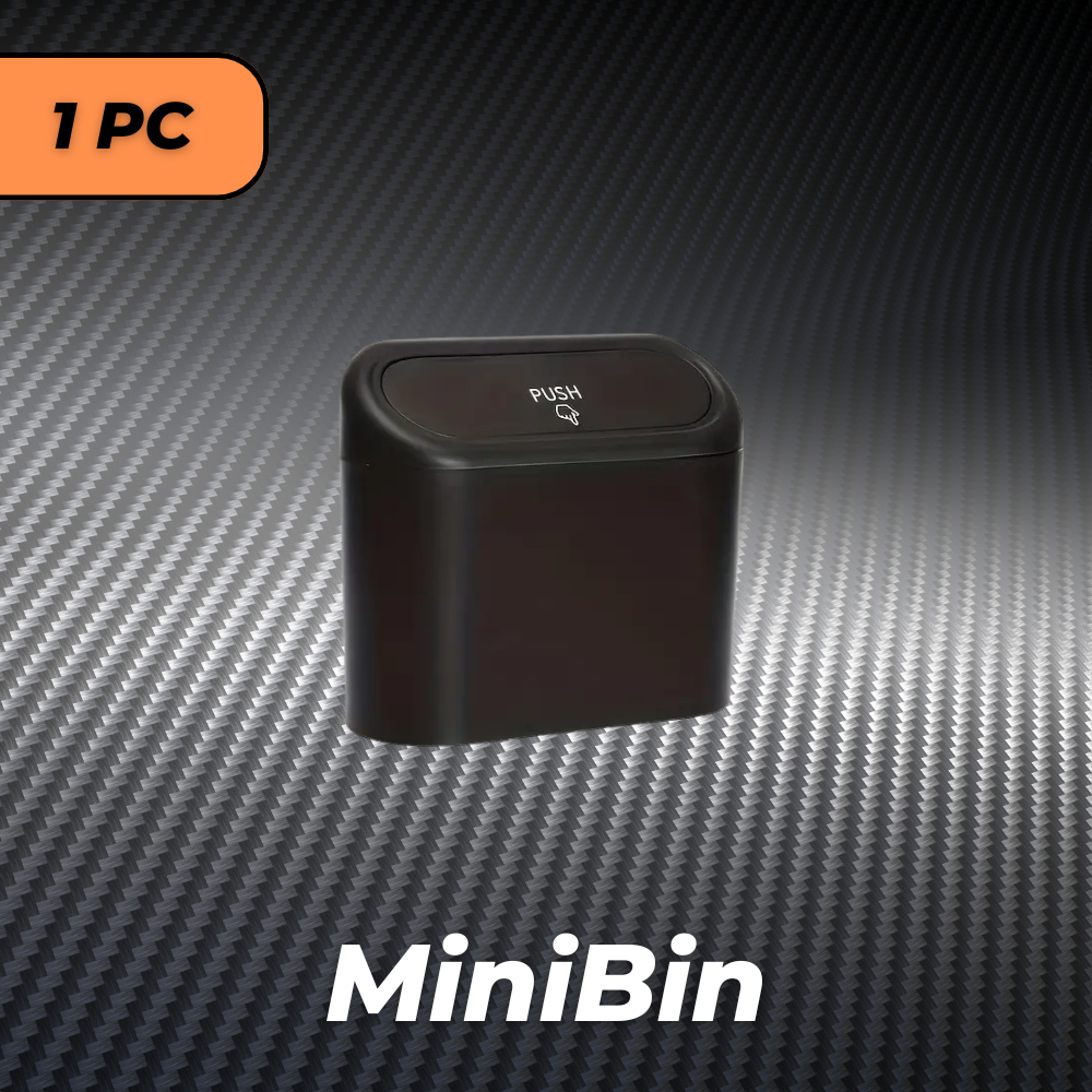 MiniBin - Mini poubelle multi-usage pour voitures et plus