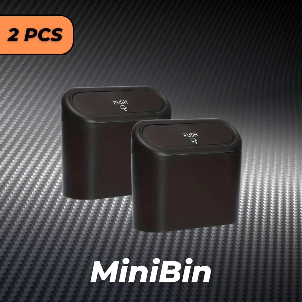 MiniBin - Mini poubelle multi-usage pour voitures et plus