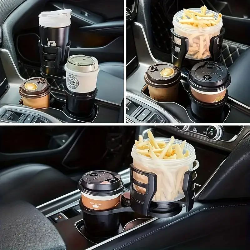 CupFlex - Car Cup Holder Expander 2 in 1